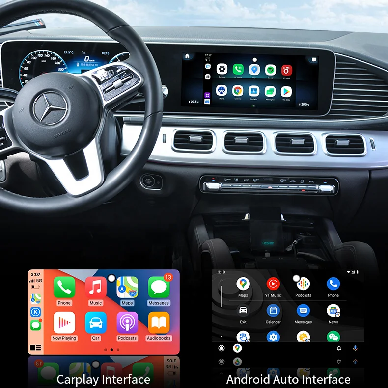 Carplay Smart Box Android Auto Universal Ai Carplay Box Android Carplay Wireless Adapter