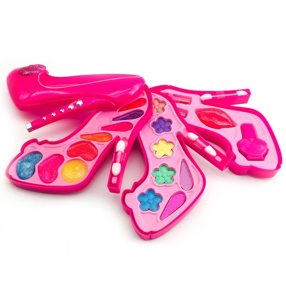Popular girl plastic cosmetic children pretend playing set fashion child make-up toy