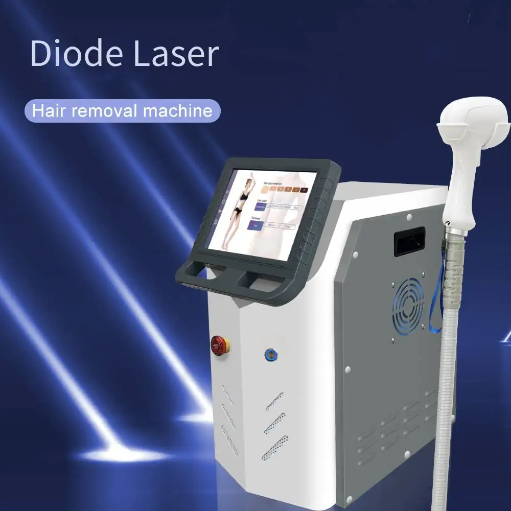 2024 newest high power diode laser 808 nm ice plat smart diode laser hair removal bars beauty machine