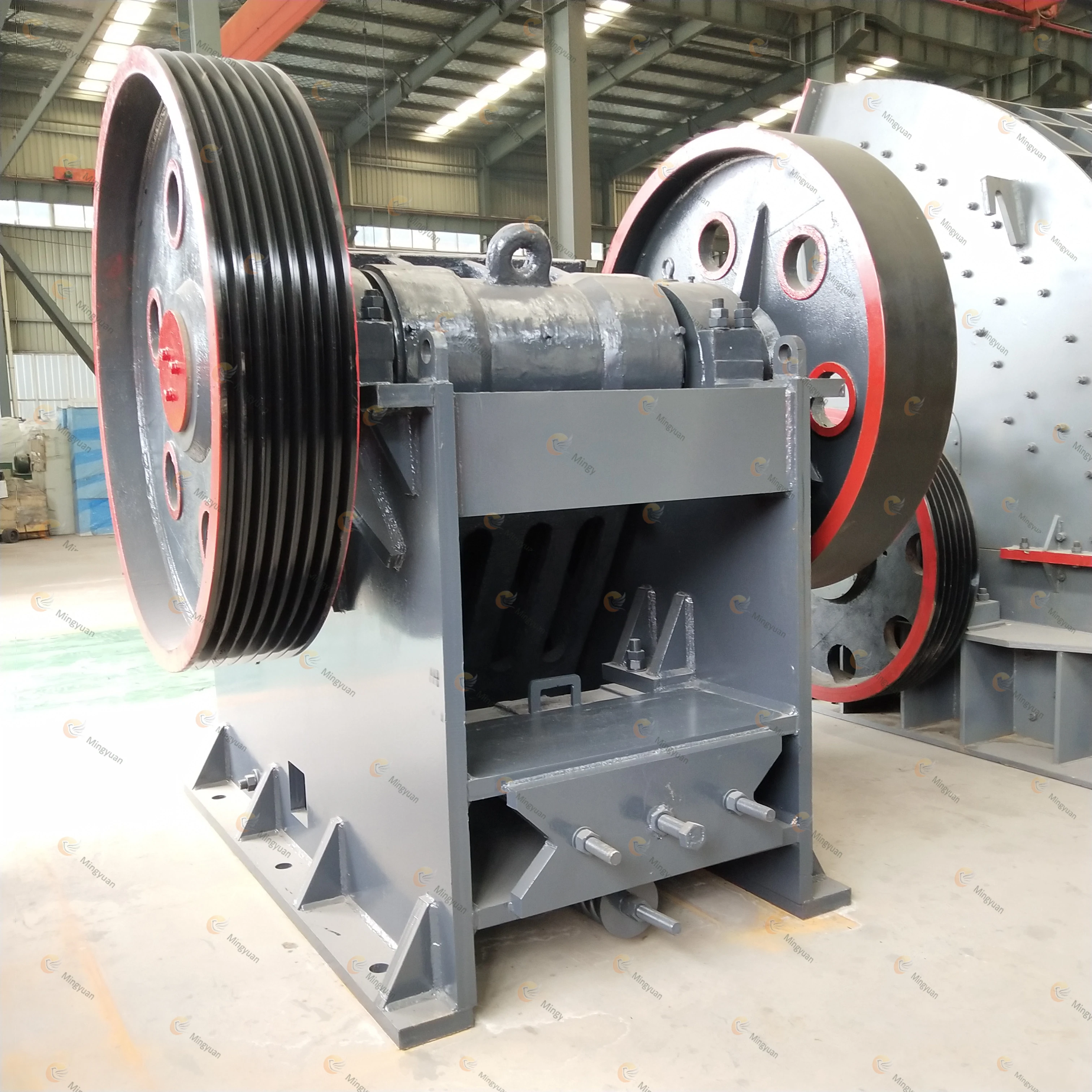 Crasher Stone Jaw Crusher Machine Crushing Basalt Llimestone Granite Construction Waste Coal Plant