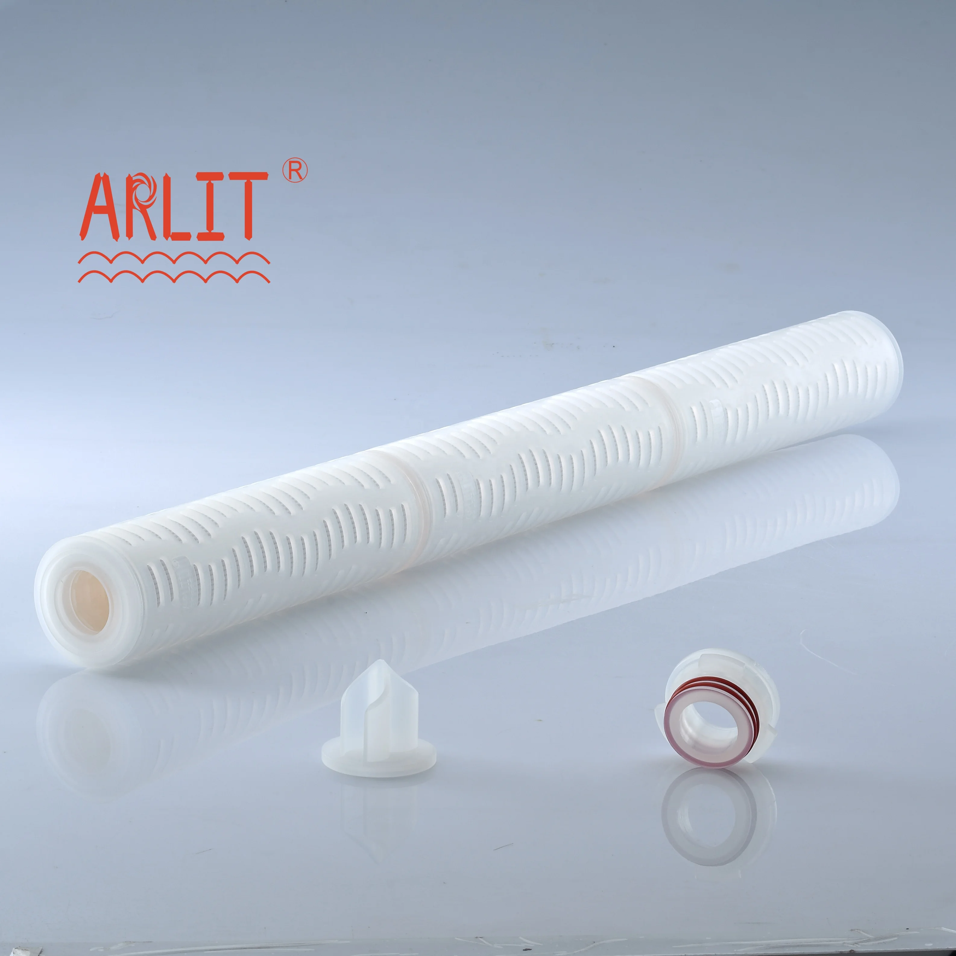 ARLIT BRAND 30 Inch 0.22 Micron Hydrophobic PTFE Membrane Pleated Filter Cartridge for Air Water Filter
