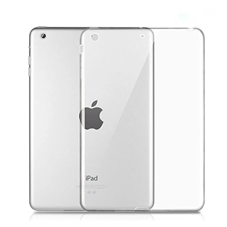 Simple Slim Soft TPU Tablet Cover Clear Case for iPad Pro 11 2020