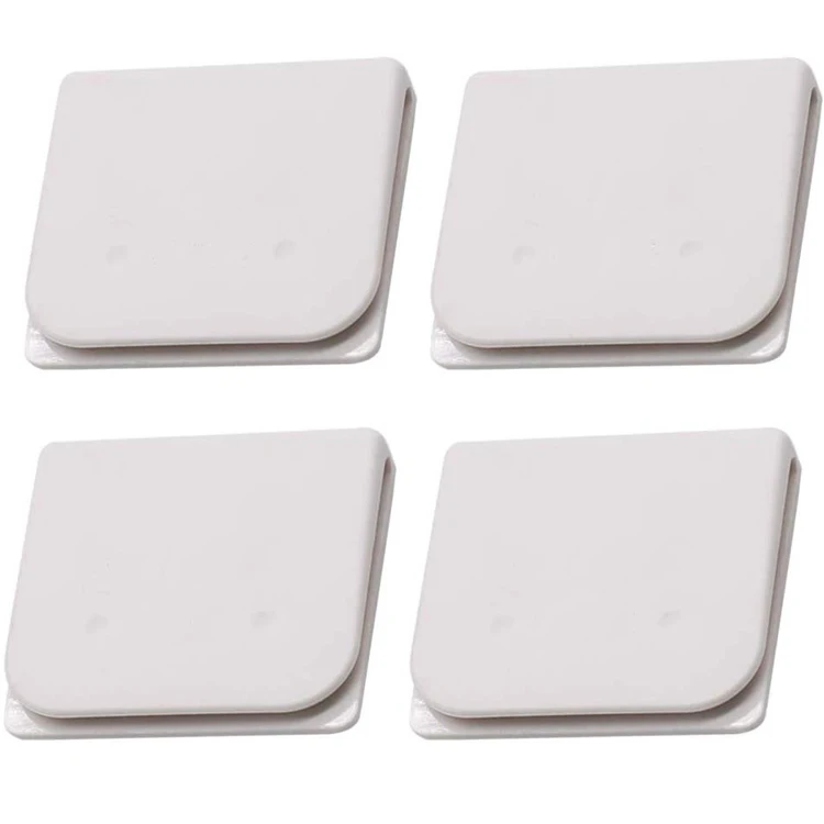 Jutye bathroom  Windproof Stop Protect Adhesive Shower Curtain Splash Guard Curtain Clip
