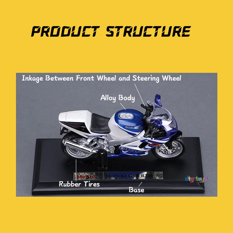 Maisto 1:18 литая под давлением модель мотоцикла Suzuki GSX R750 2021 популярный Лидер продаж мотоцикл