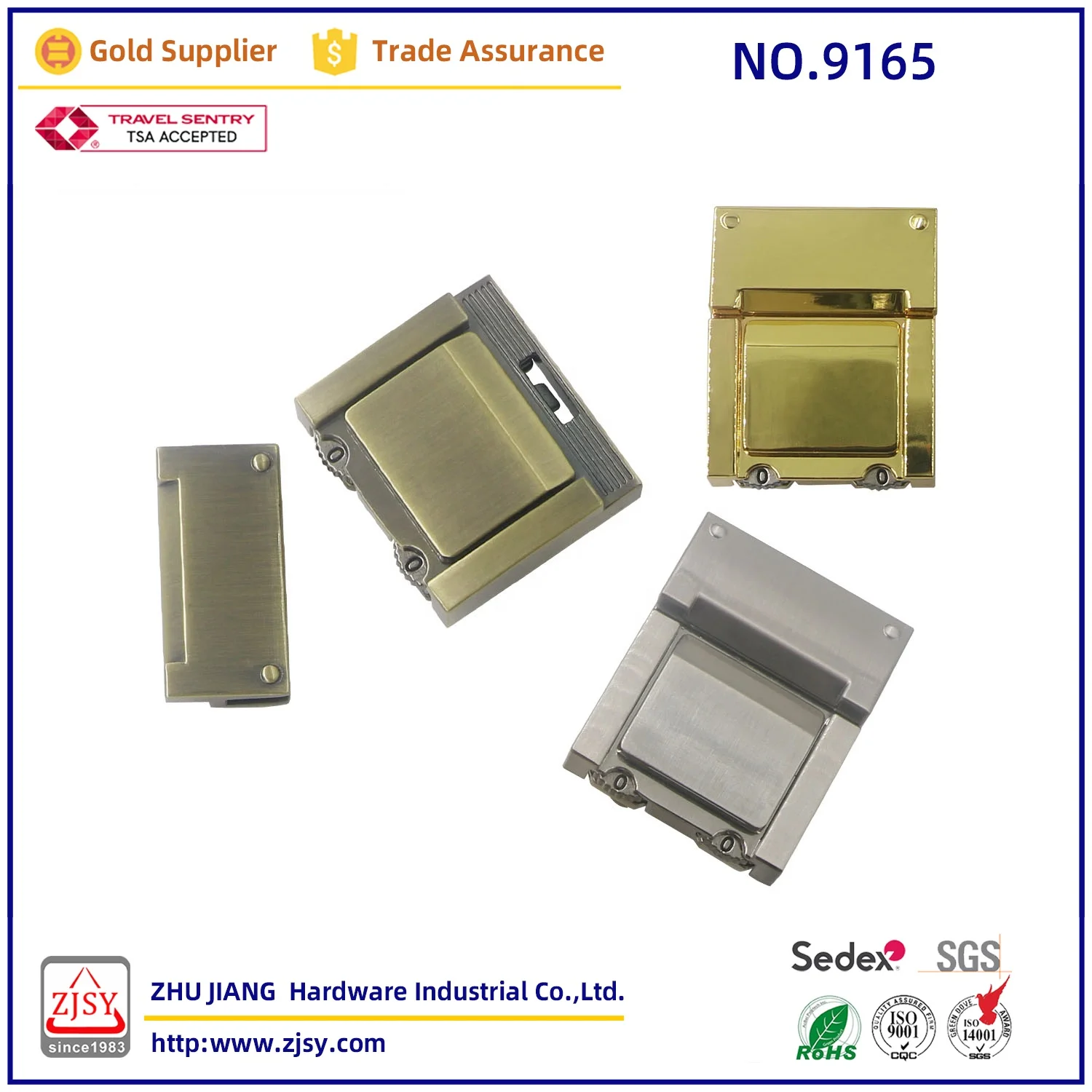 9165 the most fashionable high-quality zinc alloy 2-digit number round code lock briefcase insert lock security bag lock