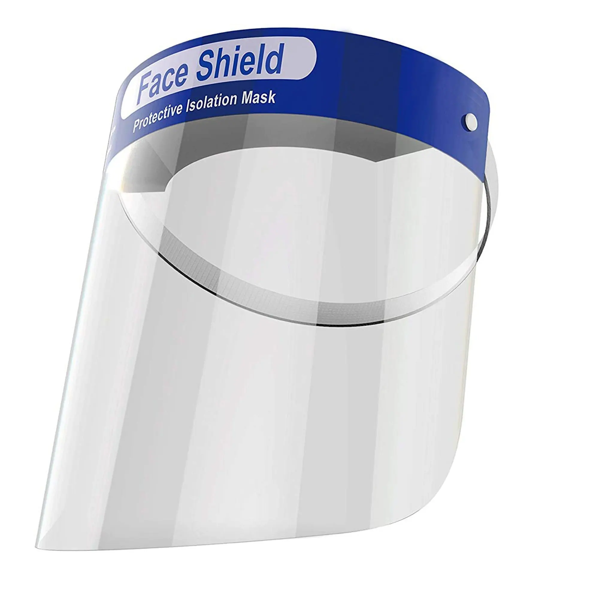 Face Shield Full Face Protection Fully Transparent PET Materialfull Face Covering Anti-fog Shield