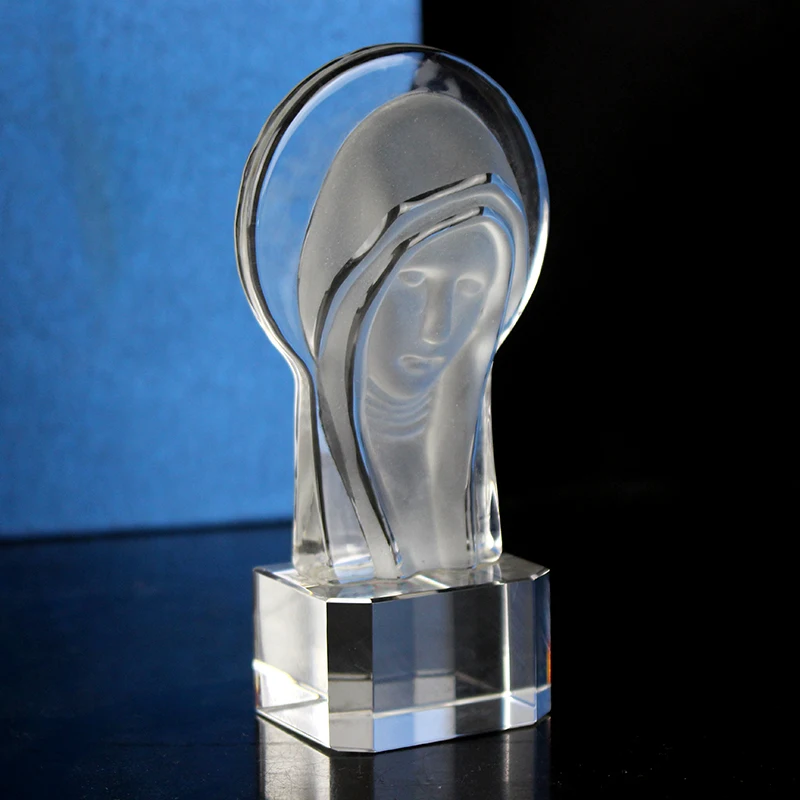 The Most Popular Church and Religious gifts Crystal 3D Virgin Mary Statue