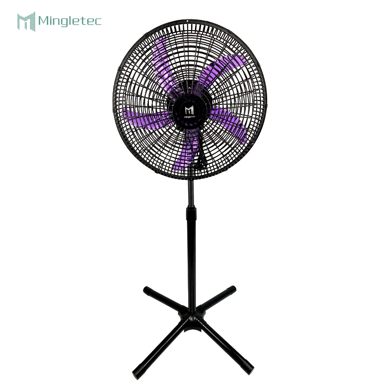 18 inch Cross base office outdoor plastic laptop best rated 5 blades home cooling stand fan