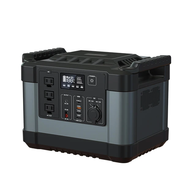 Electric Generator Solar Charging Ac Outlet Power Station 500w  1000w 1100wh