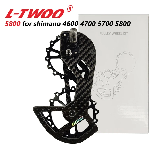 CYCLAMI  UT 105 5800 6800 R7000 R8000 Ceramic Bearing Carbon Fiber Pulley Road Bike 11 Speed Bike Derailleur Guide Wheel