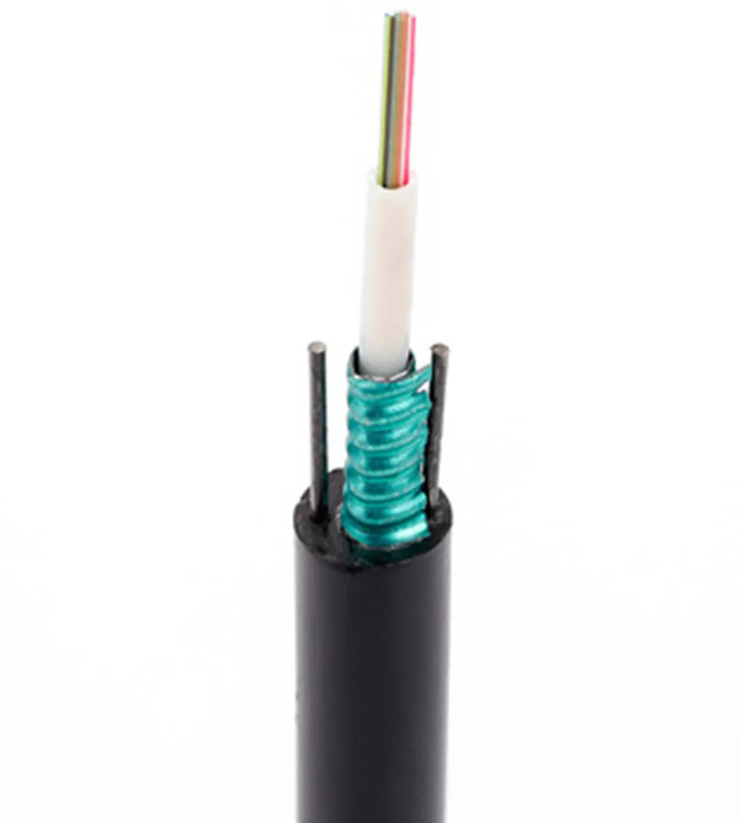 GYXTW Fiber Optic Cable 2-24 Core PE sheath long distance communication and LAN cable