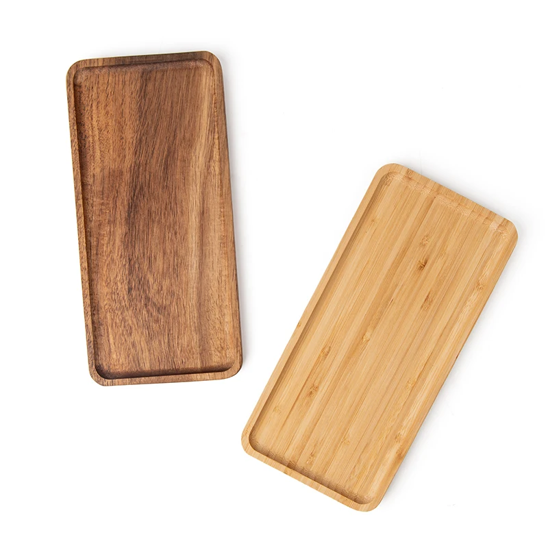 Деревянный поднос для