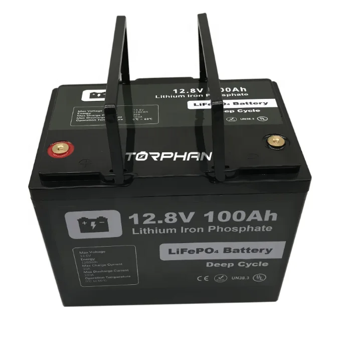 LiFePO4 Battery 12V 100AH Deep Cycle Battery for RV, Solar Power System, Marine, Home Energy Storage