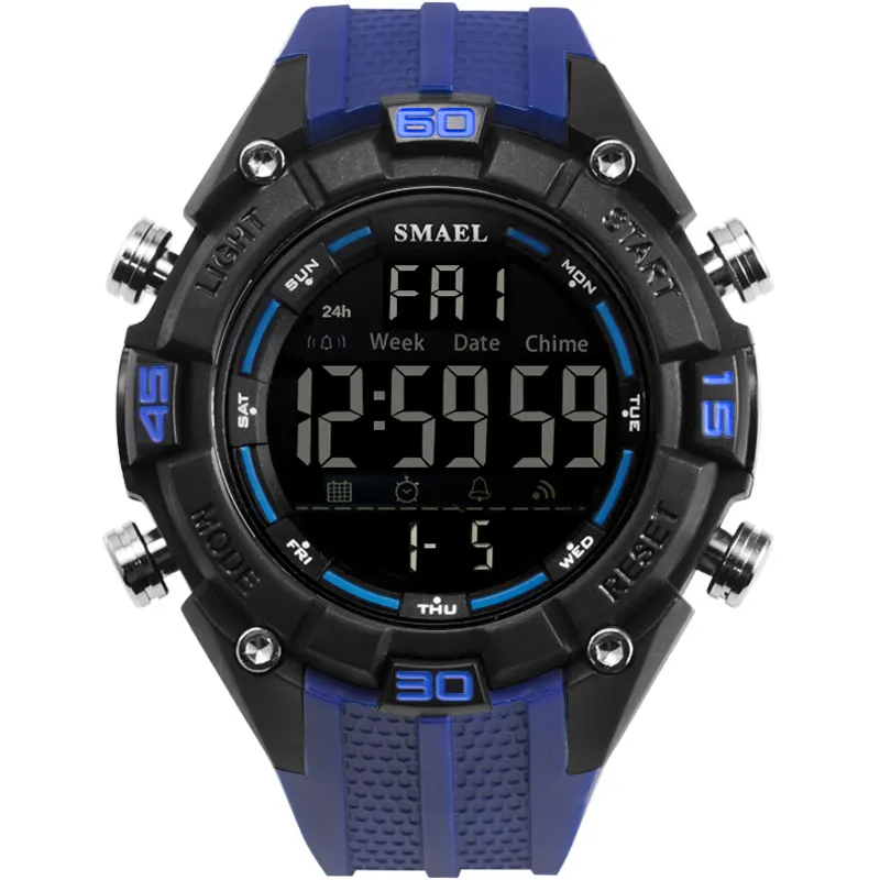 Factory Direct Sale Waterproof Sport Watch Boys SMAEL Digital Watches Men Wrist 1352 Watch For Sport