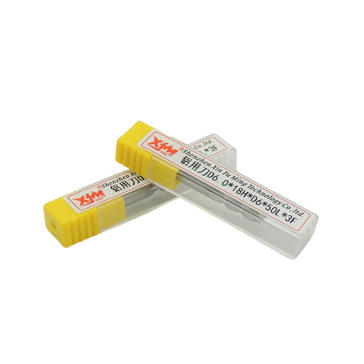 CNC Milling Cutter for Straight Shank Processing Single edge undercut spiral carbide end mill engraving tools