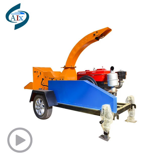 The branch crusher /palm tree chipper and mobile tree crusher on sale