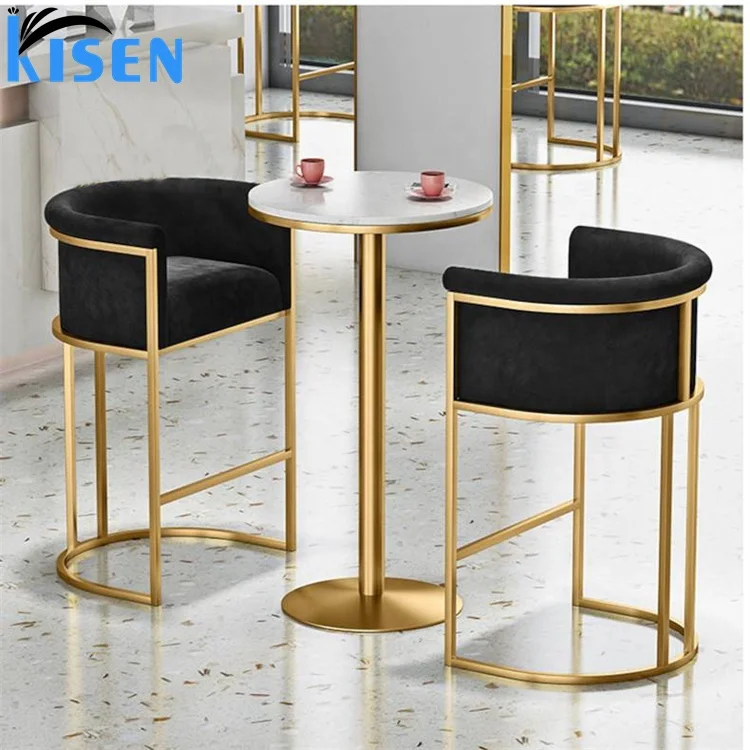 Hot sale 2024 popular high height bar stool master chair green grey black pink color for beauty spa salon manicure table use