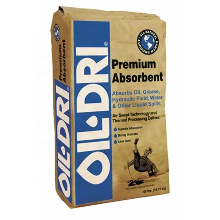 20kg 25kg pasted kraft paper valve sacks for cement mortar tile adhesive