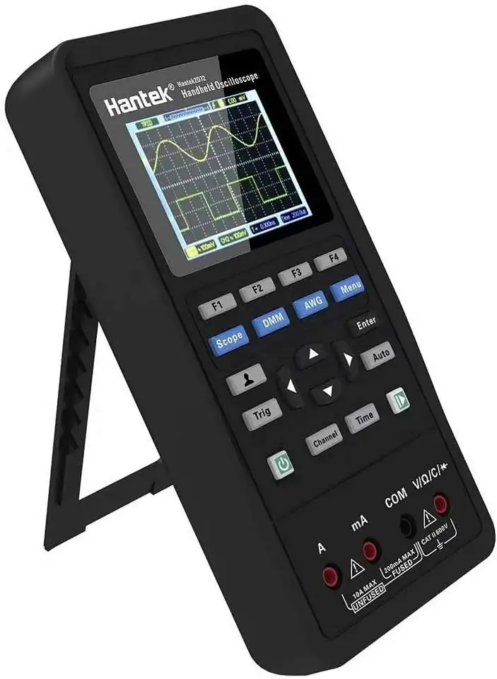 3 In 1 Digital Oscilloscope + Waveform Generator + Multimeter 70mhz 250msa/s Direct Charge 2d72