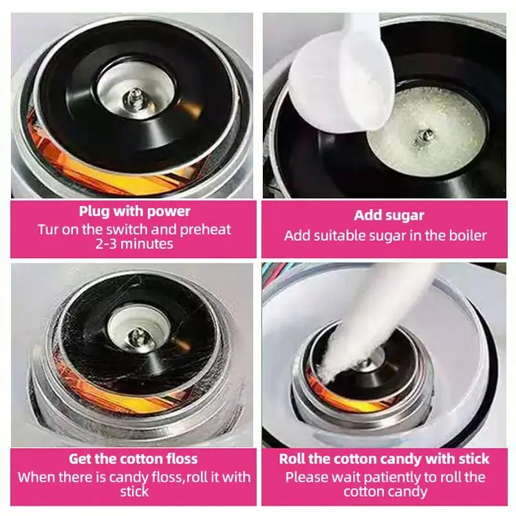 top list Automatic Continuous Aerator Shape Deposit Small Cotton Candy Production Line Marshmallow Make Machine
