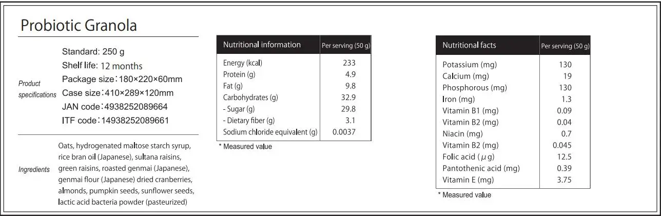 
Instant oatmeal granola cereals food with raisins dried cranberries 