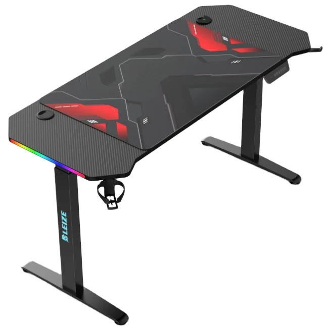 Регулируемый (высота) игровой стол, профессиональный игровой стол со светом