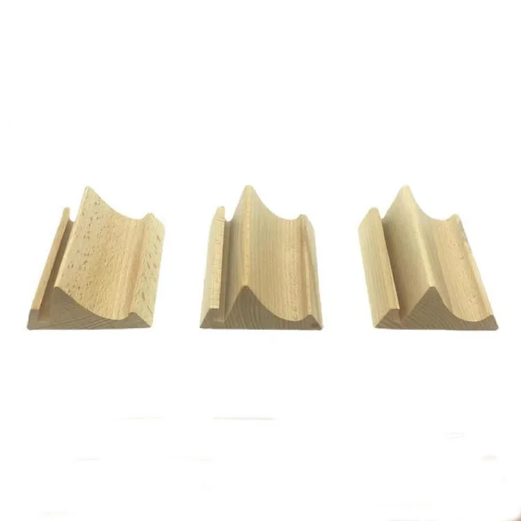 A4 A5 A6 Available Wooden Card Base Desk Business Card Display Stand Wooden Menu Holder Wooden Holder for Acrylic
