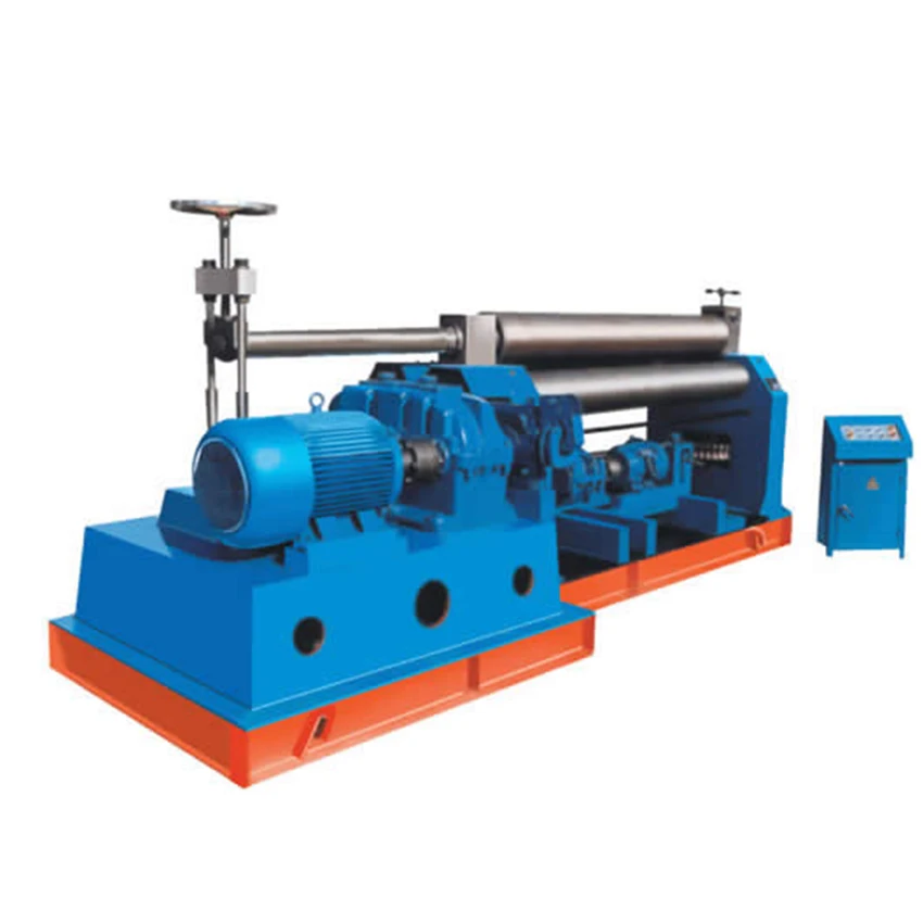 3 roller types of rolling machine metal sheet iron plate bending rolling machine CNC steel sheet roller machine