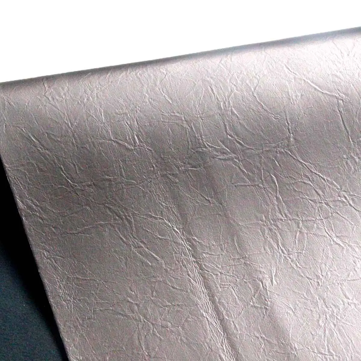 metallic leather PU artificial leather fabric to make bag or shoes and sofa material