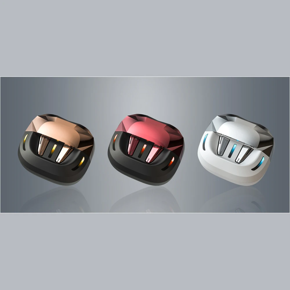 Bluetooth Best Review Gaming Headsets Wireless TWS Earbuds X16 in-Ear Earphones with LED Display