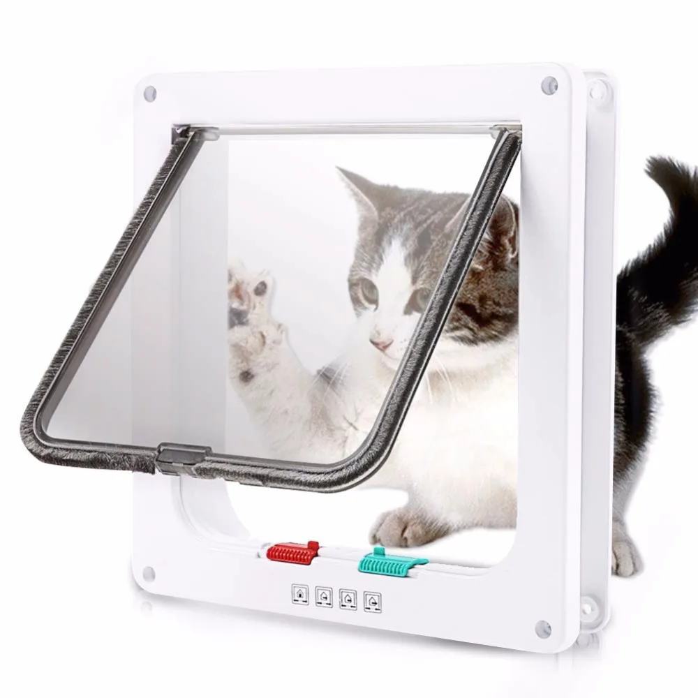 Pet Door Cat Houses Dog Flap Gate Smart Control Interior Puertas Para Mascotas Other