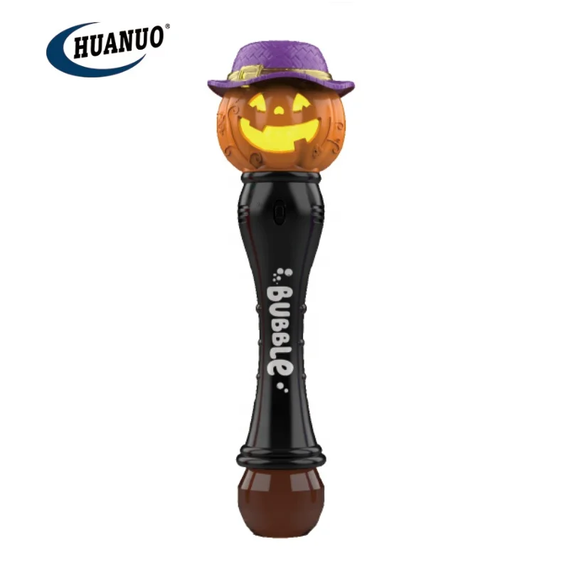 Игрушки для Хэллоуина забавная тыквенная мыльная палочка со светом и музыкой электрическая игрушка