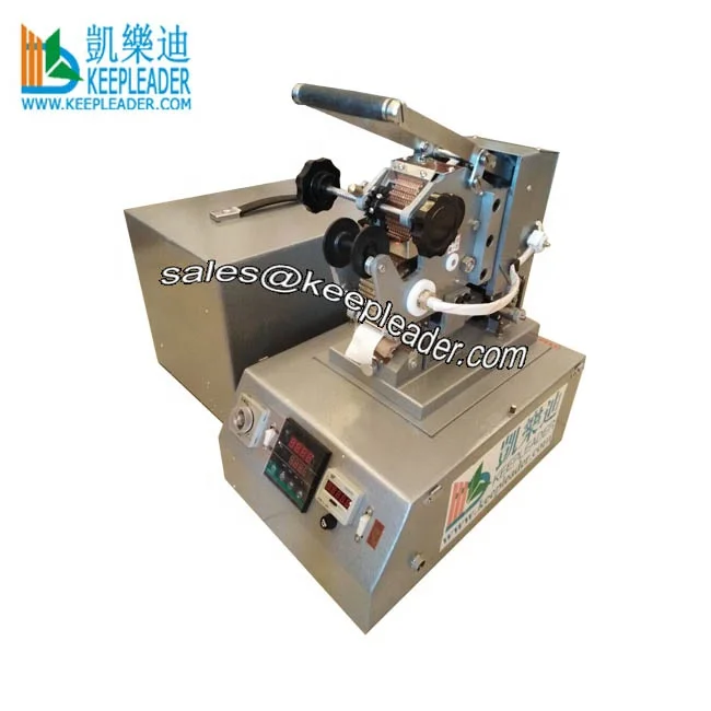Cable Marking Machine Hot Stamp Wire Printer of Electric Wires Hot Foil Stamping Printers for Cables Rubber ID Printing Markers