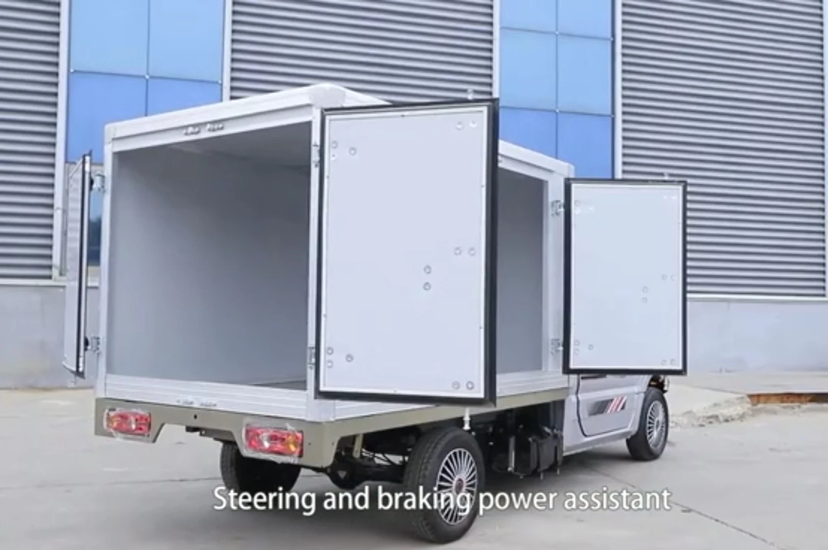 Gaia High Quality Electric Mini Van Cargo Pickup Truck Small Van Cargo Pickup