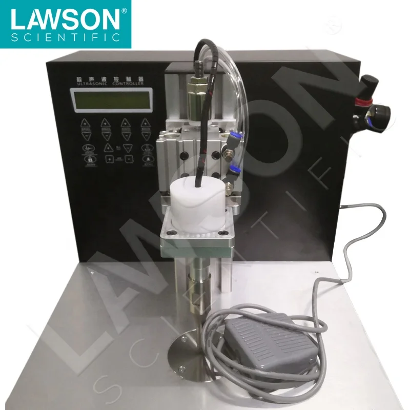 Semi-automatic ultrasonic mask welding machine Nonwoven mask ear Belt strap plastic spot welding machine