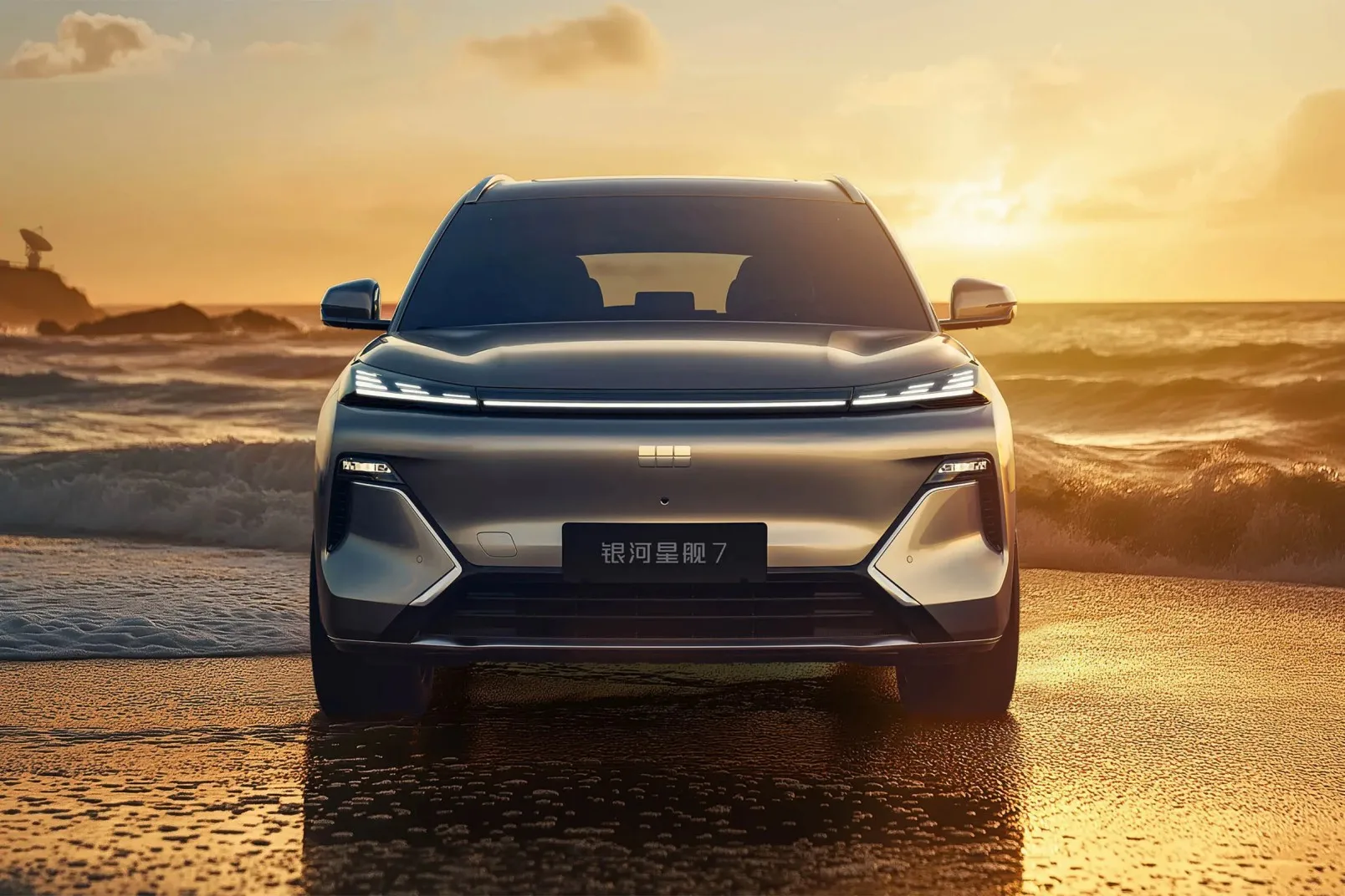 Оплата бронирования geely galaxy starship 7 em-i подключаемый Гибридный Новый энергетический автомобиль компактный внедорожник электромобиль