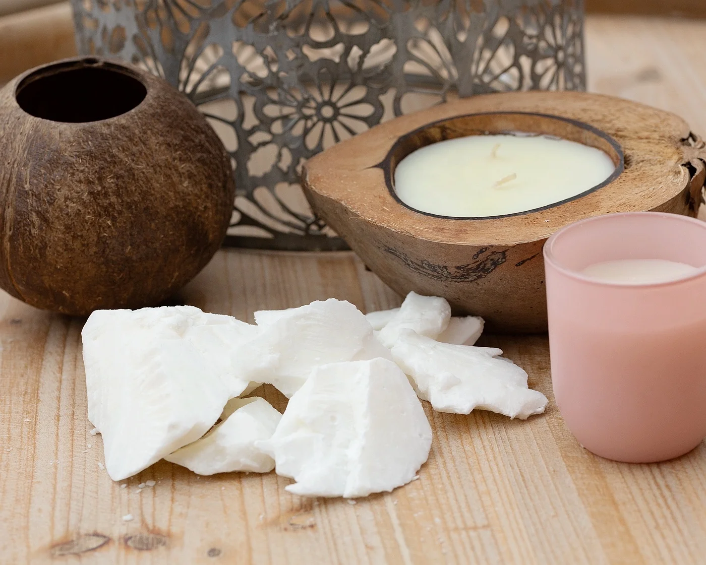 Handmade Coconut Wax Scented Votive Candles  Pillar Pattern for Candle Making