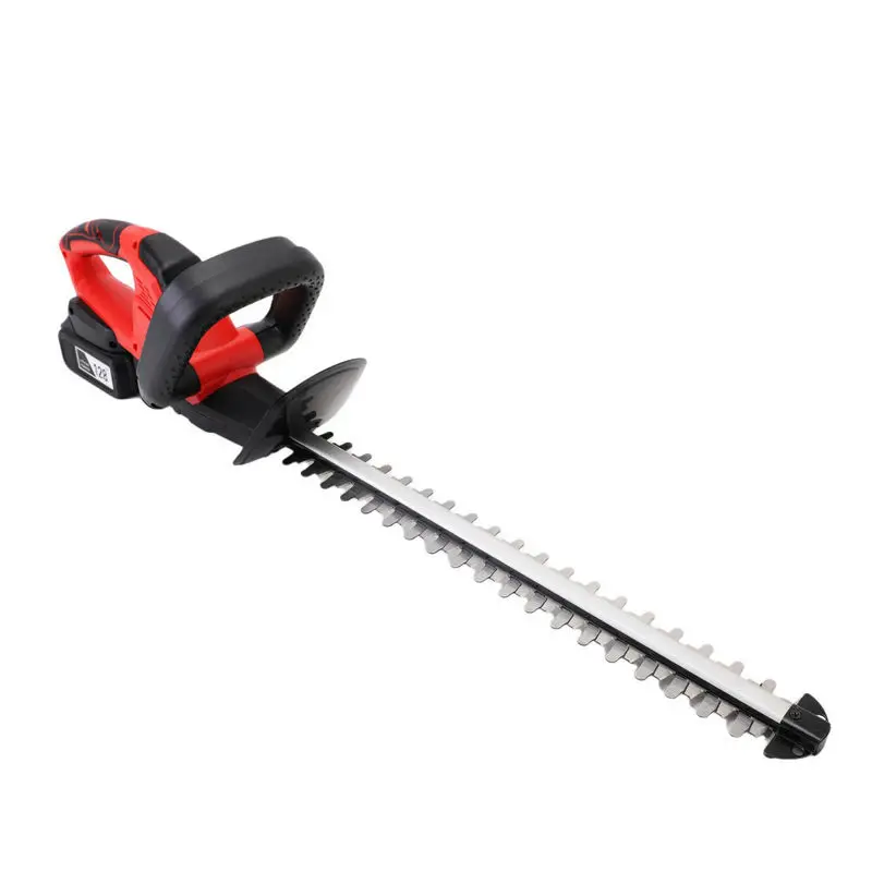Brushless 21V Lithium Battery Cordless Dual Blades Hedge Trimmer (price not include battery and charger)