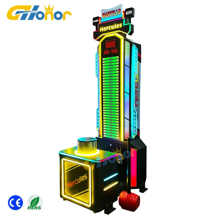 Indoor playground Hot selling Boxing machine The king of hammer Coin operated game machine Suitable for Game Center