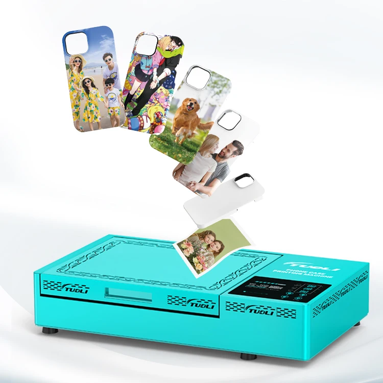 TuoLi New Release Product 2024 Personalised Cell Shell Maker Mobile Phone Cover Printing Machine Mini Printer