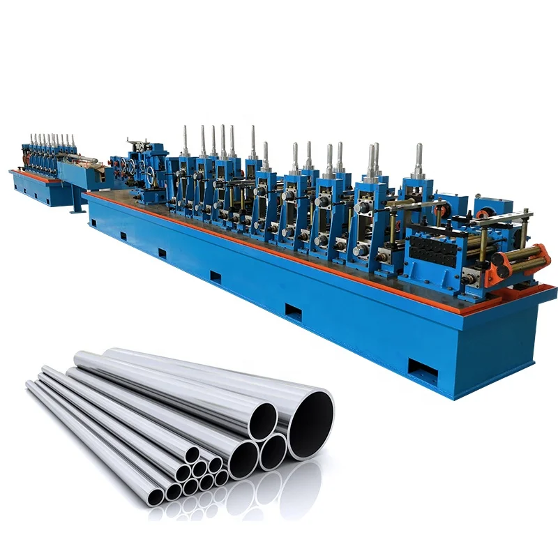 Carbon seamless steel pipe making machine production line steel square tube making machine