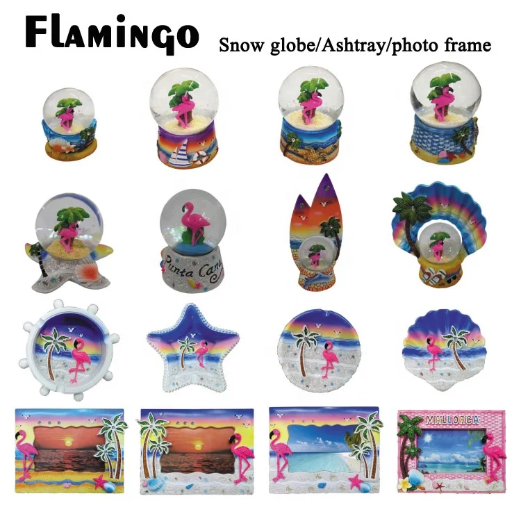 A Variety Of Styles High Quality Resin Snow Ball Water Ball Tourist Landscape Souvenir Gift Fridge Magnet Household Products