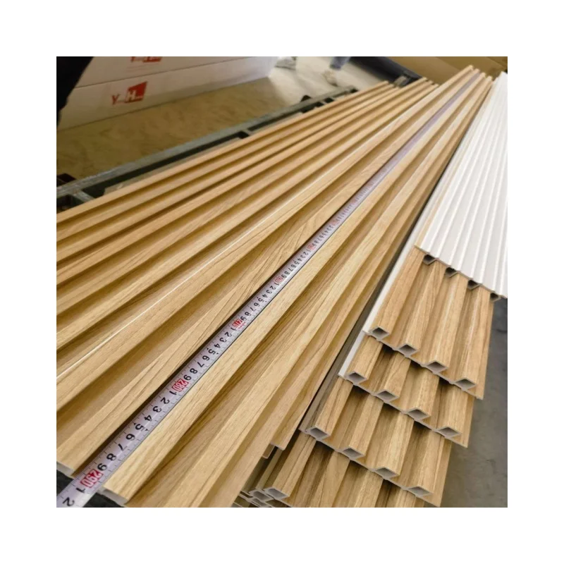 China Wholesale Co-Extrusion New Tech Wood Plastic Vinyl  Privacy Composite WPC Fencing Panel Price