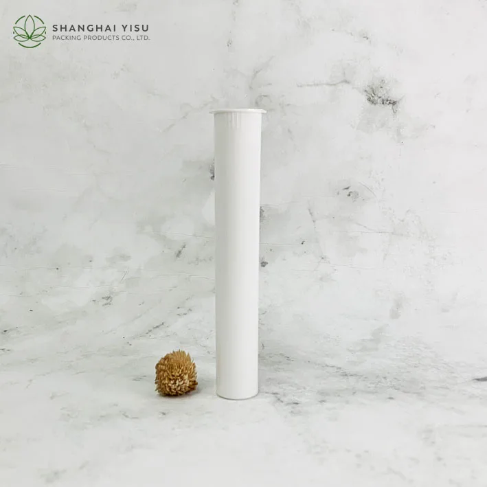 Childproof popTubes child resistant tube with Squeeze Pop Top Containers