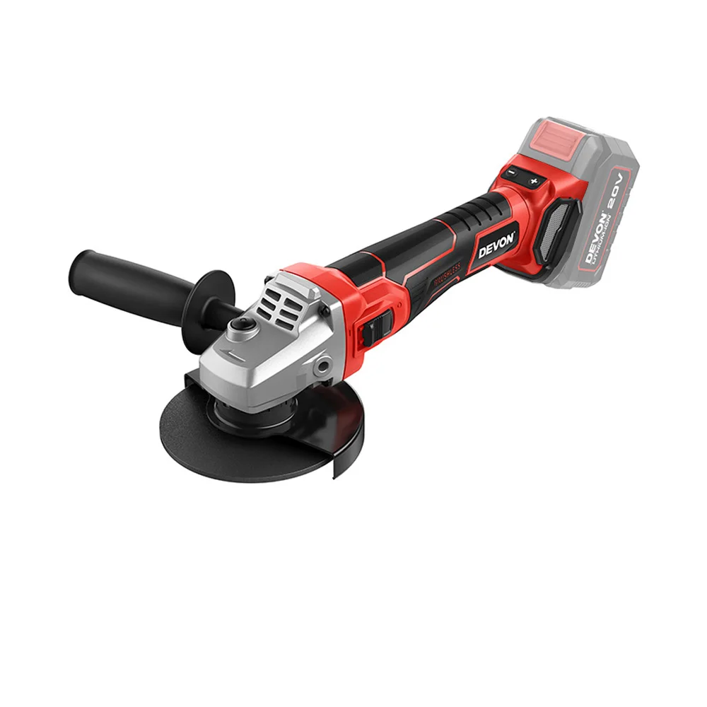 DEVON Lithium-ion 125mm Electric Mini Brushless Angle Grinder 20V power tools manufacturer