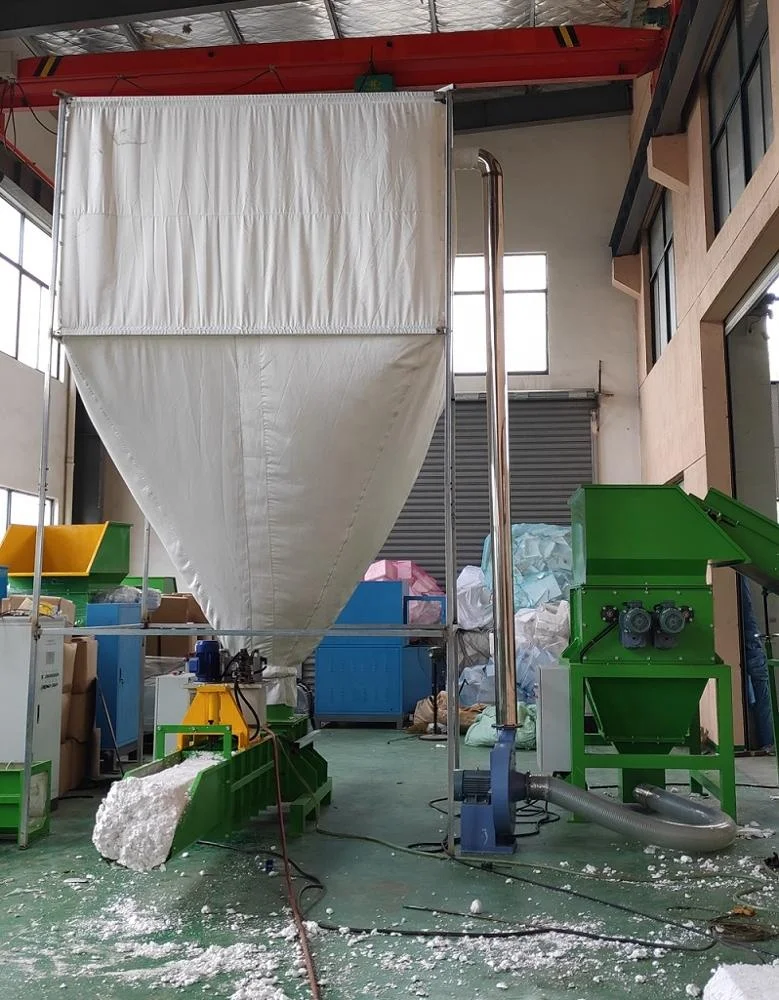 
EPS compactor eps scrap blocks recycling plastic equipment 