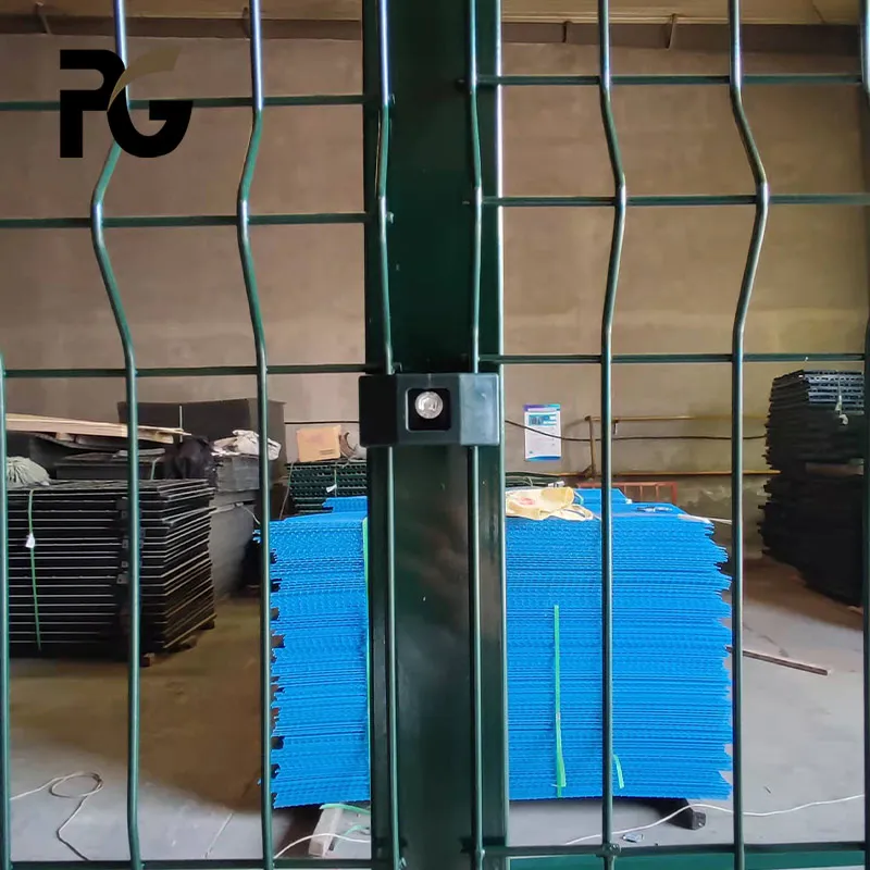 Cheap Metal Fence Panels Euroreja Cerco Perimetral Valla Metal Terreno Prism 3d Fence Panels