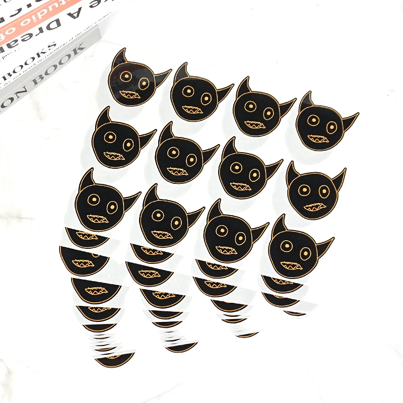 Self Adhesive Vinyl Paper Labels Printing Custom Cartoon Kiss Cut Sticker Sheet