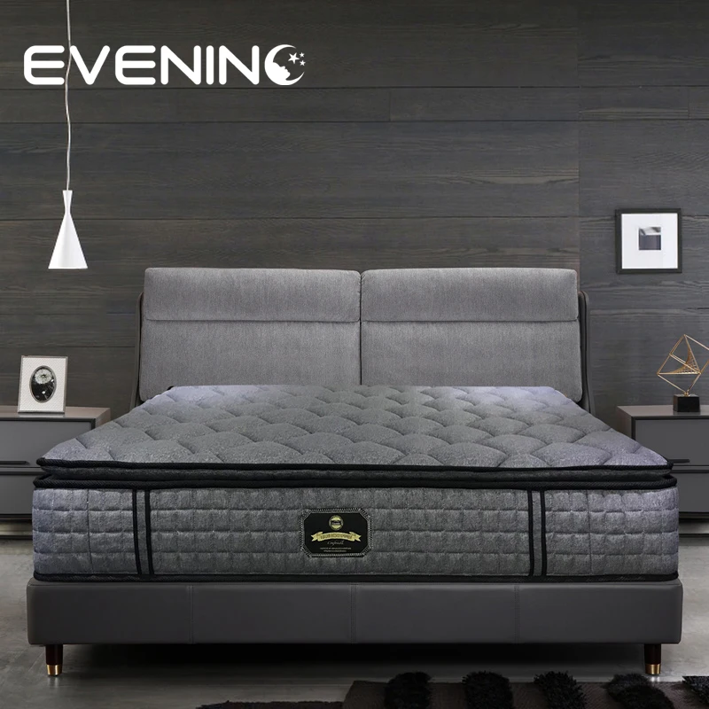  Bedroom furniture wholesale price hotel natural latex king size pocket spring bed