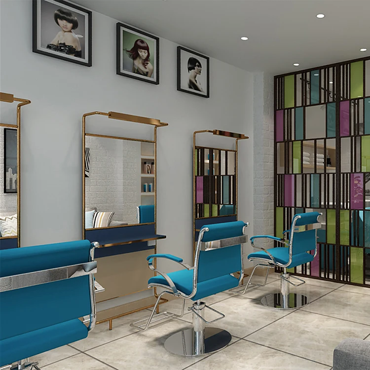 hair salon equipment full length salon mirrors station styling mirror with light